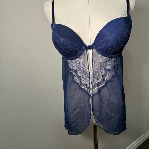 La  Senza babydoll push up lingerie top M - Picture 3 of 5